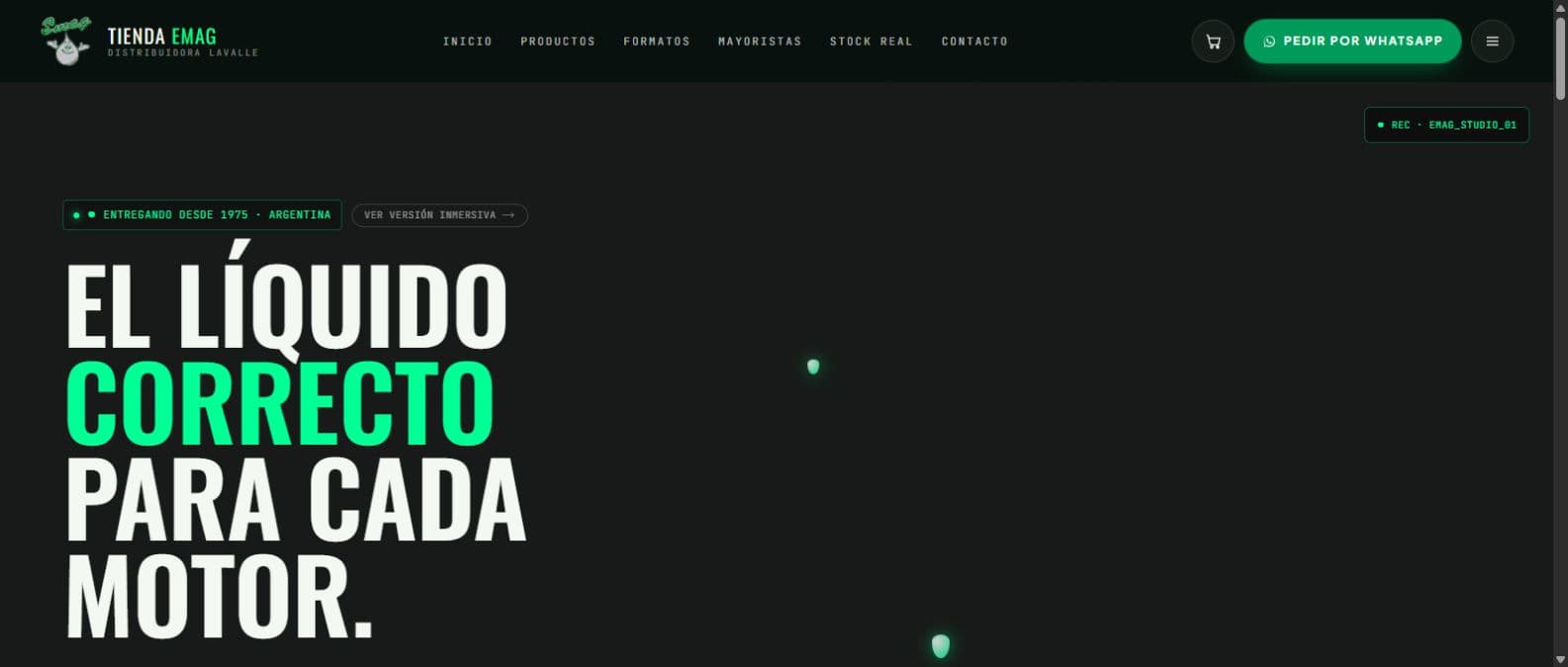 Tienda EMAG, vista 1