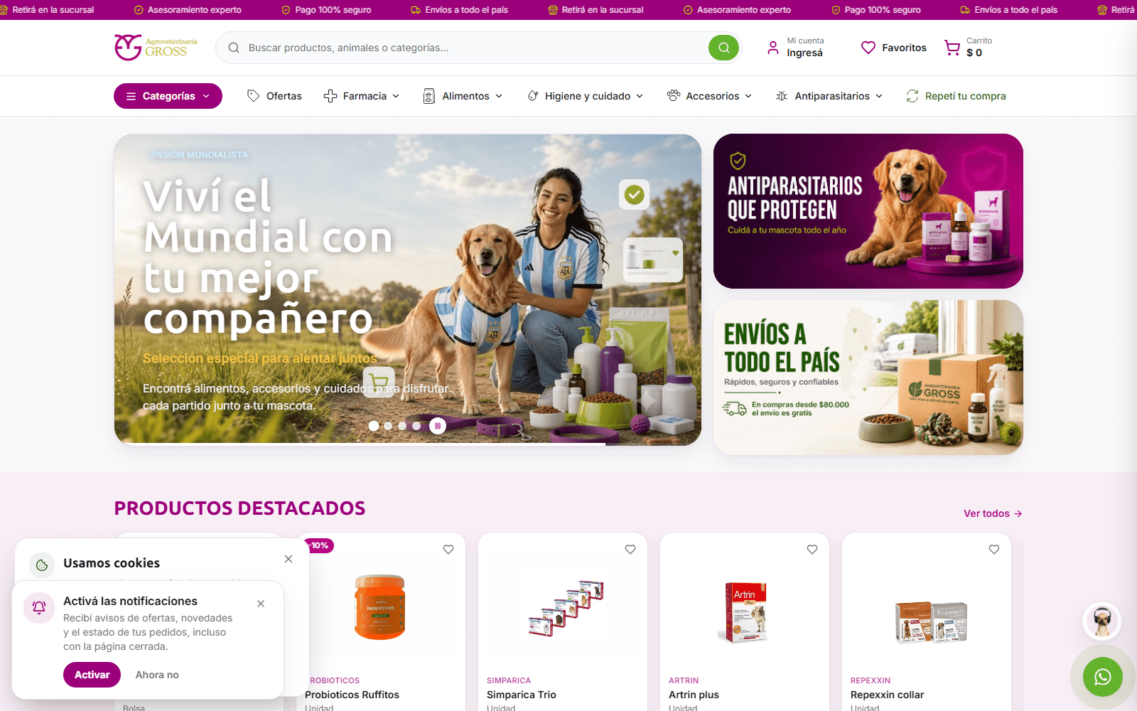 Agroveterinaria Gross, vista 2
