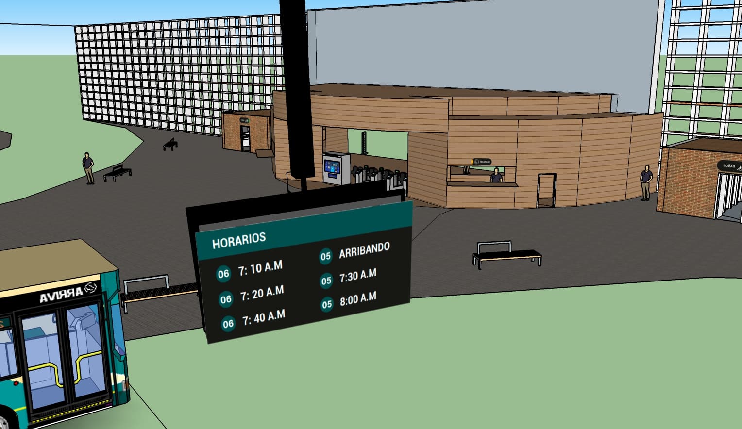 Nuevo Quaranta / Espacio 3D, vista 1