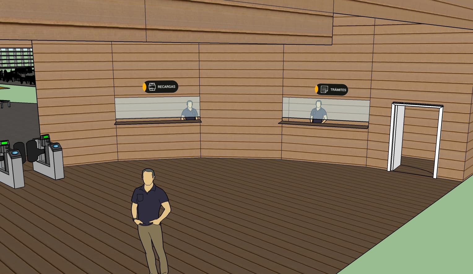 Nuevo Quaranta / Espacio 3D, vista 3