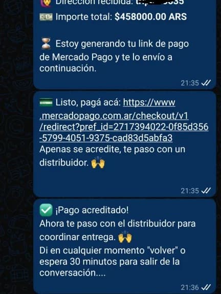 EMAG + SUBOT / Pedidos por WhatsApp, vista 4